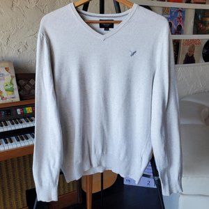 AEO Khaki V-Neck Men's Sweater